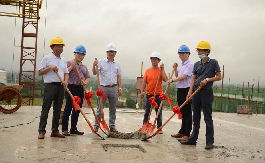 合眾電氣封頂儀式 合眾電氣封頂儀式