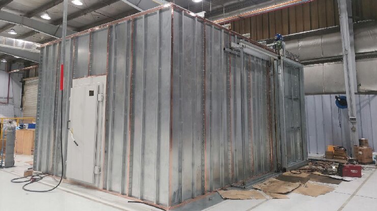 局放試驗(yàn)屏蔽室