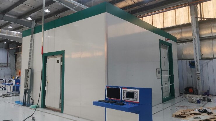 局放試驗(yàn)屏蔽室